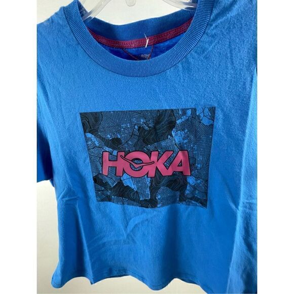 Hoka NWT Blue T Shirt Size XS - Picture 3 of 8